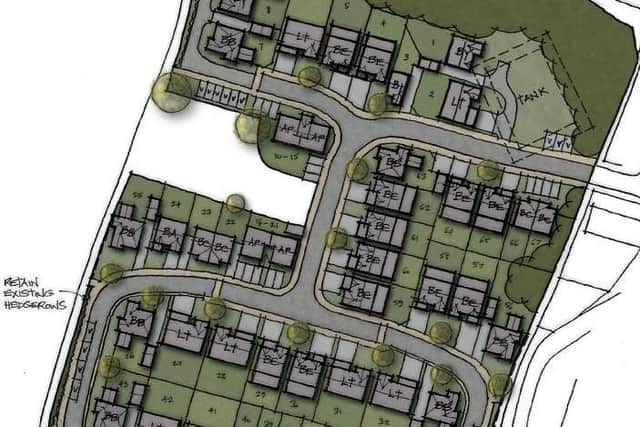 The plot of land off Primrose Lane, Hightown, has been earmarked for homes in Kirklees Council’s Local Plan