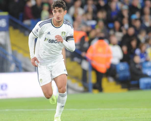 Sonny Perkins was one of three first team debutants for Leeds united in their Carabao Cup tie at Wolves.