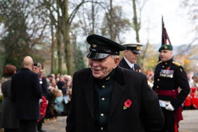 Mirfield's Remembrance Parade.