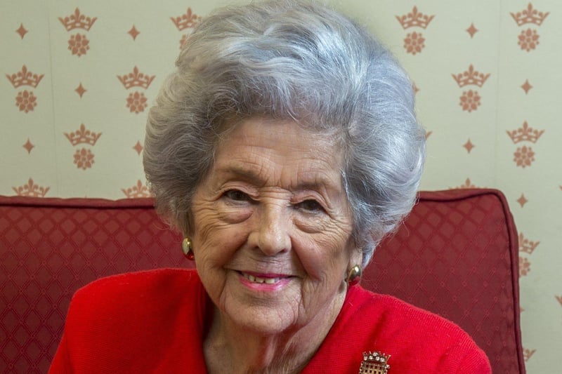Born in Dewsbury in 1927, Betty Boothroyd is a politician and was the first female Speaker of the House of Commons between 1992 and 2000. She is still the only woman to have held that role. She was educated at a local council school and went on to study at Dewsbury College of Commerce and Art, now known as Kirklees College.