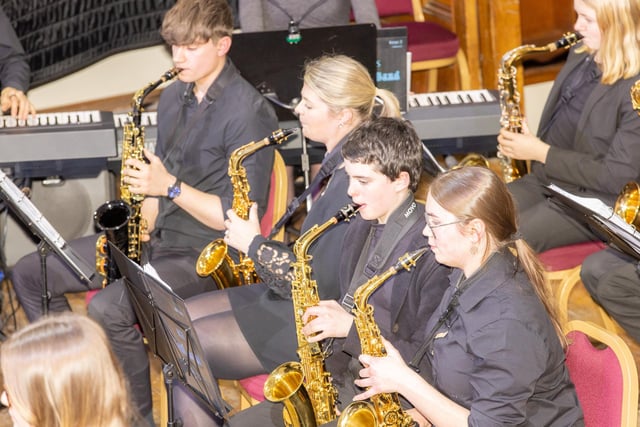 The audience were entertained by the fabulous school band. (Image: Jon Foley Photography)