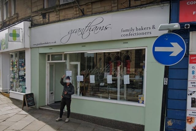 2. Grantham's Family Bakers, Market Place, Batley - 4.8/5 (31 reviews)