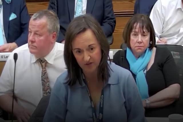 Reform UK group leader Sarah Wood.