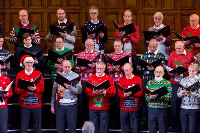 Leeds Male Voice Choir.