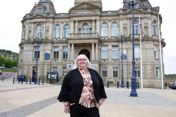 Coun Cathy Scott, Leader of Kirklees Council, is on the Dewsbury Town Board