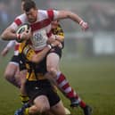Tom Hainsworth scored Cleckheaton's only try against Billingham.