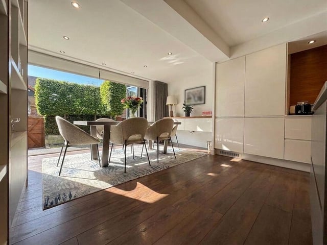 Dining area.