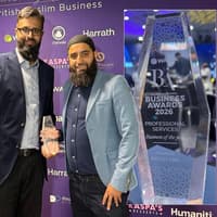 Batley Law directors thank 'fantastic team' after winning prestigious accolade at Islam Channel Business Awards