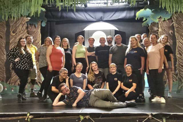 The Carlinghow Theatre Company cast of Shrek The Musical which takes to the stage of Batley Town Hall from Wednesday, September 20 to Sunday, September 24.