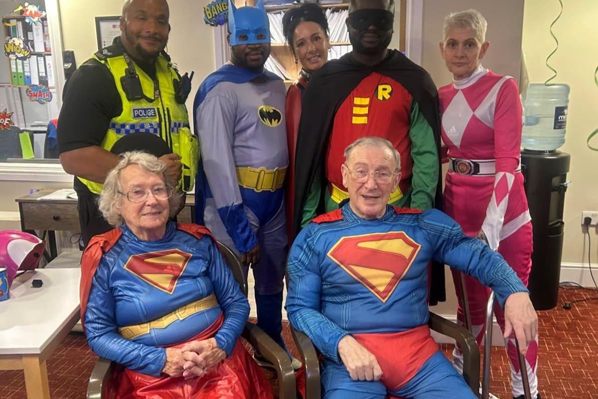 Superhero Day at Lydgate Lodge Care Home in Batley celebrates 'everyday ...