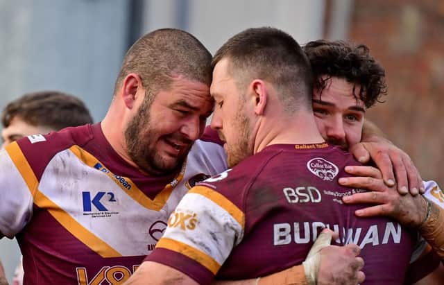 Take a look at all the dramatic action from Batley Bulldogs’ 28-23 success over Keighley Cougars.
