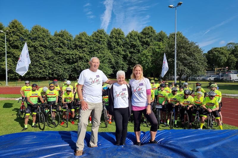 A record 85 cyclists have already signed up for the annual Jo Cox Way bike ride, which sets off from Princess Mary Athletics Stadium in Cleckheaton on Wednesday, July 24 before arriving in London on Sunday, July 28.