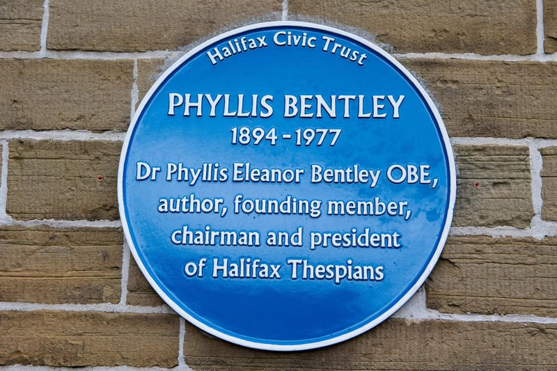 Novelist Dr Phyllis Bentley grew up in Halifax and published a number of books throughout her lifetime including her 1932 masterpiece, Inheritance. She has a blue plaque on Halifax Playhouse.
