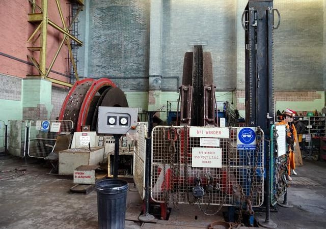 The winders were a huge part of the mining operation.