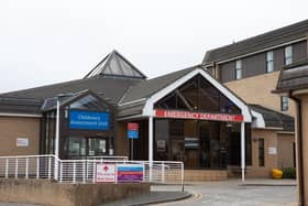 Dewsbury and District Hospital's Emergency Department on Halifax Road.