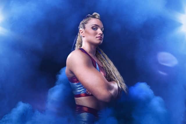As the iconic TV show Gladiators gets set for its BBC reboot this weekend, professional Exeter Chiefs rugby player Jodie Ounsley, who was born in Dewsbury, has revealed how her dad inspired her to take up her Fury role.(Photo credit: Hungry Bear Media Ltd, Nick Eagle)