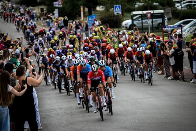Riders in the Tour de France Femmes avec Zwift 2025. Photo: ASO/Pauline Ballet.
