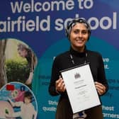 Hazra Jogiyat, at Fairfield School, has been presented with a Mayor's Award for first Democracy Friendly School within Kirklees