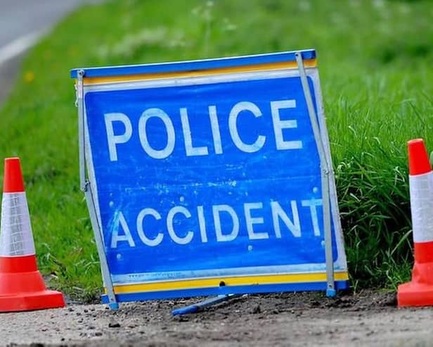 The Dewsbury road is shut after the accident earlier today