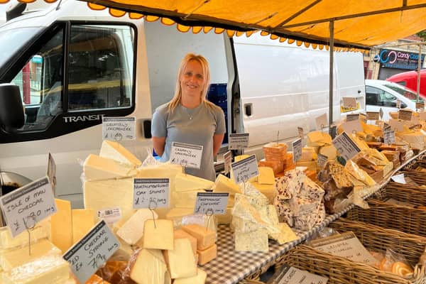 Becky from Derek Priestley Cheese Monger and Son