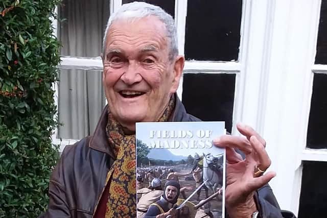 John Cooper, a former pupil of Wheelwright Grammar School, told the Reporter that writing this novel - ‘Fields of Madness’ - had been his most enjoyable writing project since launching his writing career in 1959 on the Dewsbury Reporter.