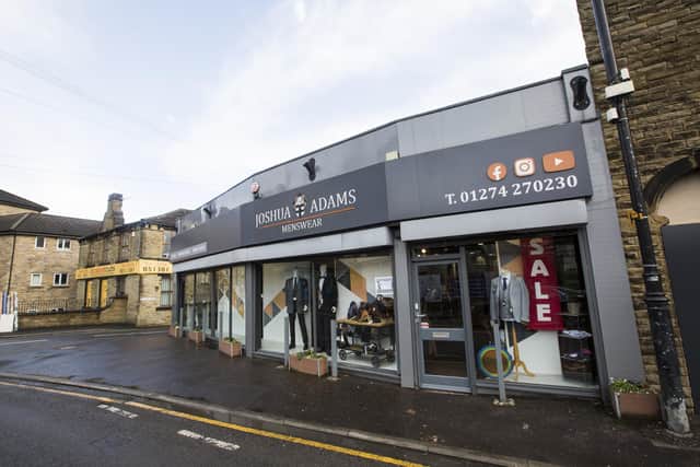 Joshua Adams Menswear is set to move from its current Bradford Road site in Cleckheaton to Market Street in January 2023 after the site was acquired by Willow Properties.