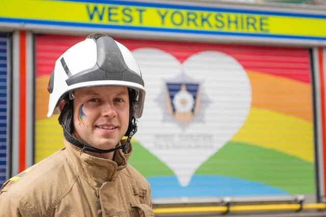 Ant Devine, West Yorkshire Fire and Rescue Service station manager.