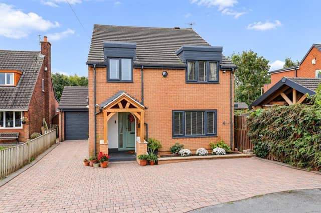 This property, on Parkfield Way in Mirfield, is on sale with SnowGate Estate Agency, priced £495,000.