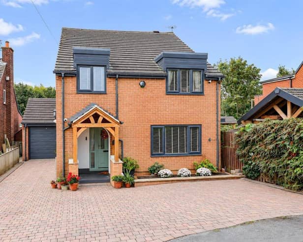 This property, on Parkfield Way in Mirfield, is on sale with SnowGate Estate Agency, priced £495,000.