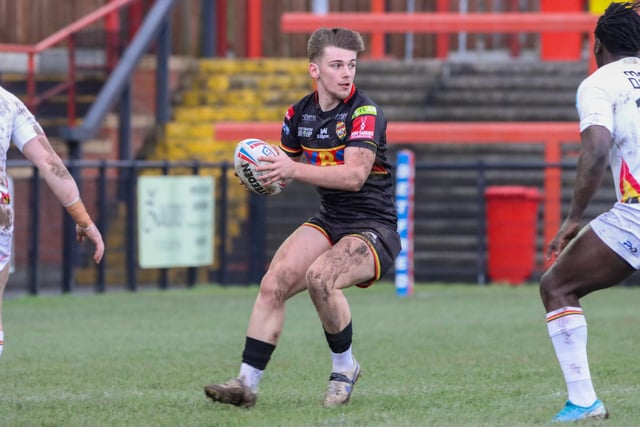 Dewsbury Rams lost 40-4 to Bradford Bulls in their 1895 Cup group stage clash at the FLAIR Stadium