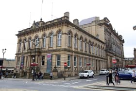 Huddersfield Town Hall, where Kirklees Council is based