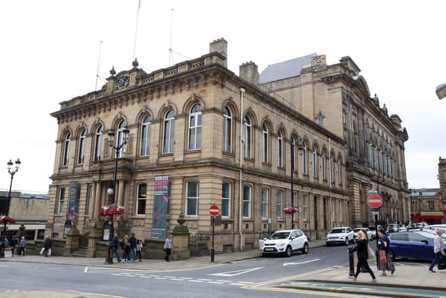 Huddersfield Town Hall, where Kirklees Council is based