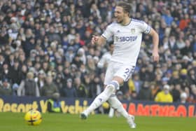 Luke Ayling scored for Leeds United at Wolves for the second successive season.