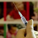Kirklees's rate of vaccinations against MMR in children is behind the target needed for herd immunity, figures show.