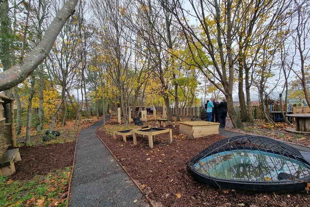 The vast space will create opportunities for the setting’s children - who have special educational needs and disabilities - to access outdoor learning as well as to build resilience and communication skills.