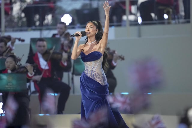 Nicole Scherzinger performs (Photo by Kin Cheung-WPA Pool/Getty Images)