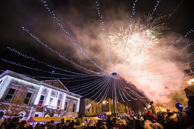 Batley Christmas Lights Switch On back in 2014