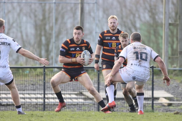 23. Dewsbury Rams 32-12 Widnes Vikings, fourth round of the Challenge Cup, Sunday, April 2, 2023. (Photo credit: Thomas Fynn)