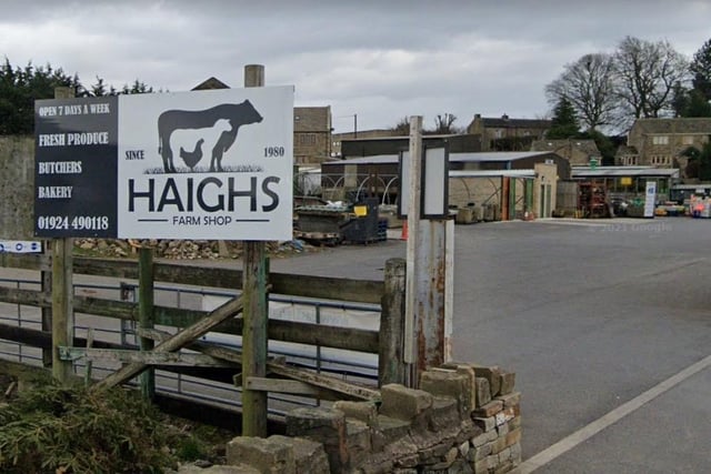 3. Haigh's Farm Shop, Elmgrove Farm, Far Common Road, Mirfield - 4.7/5 (458 reviews)