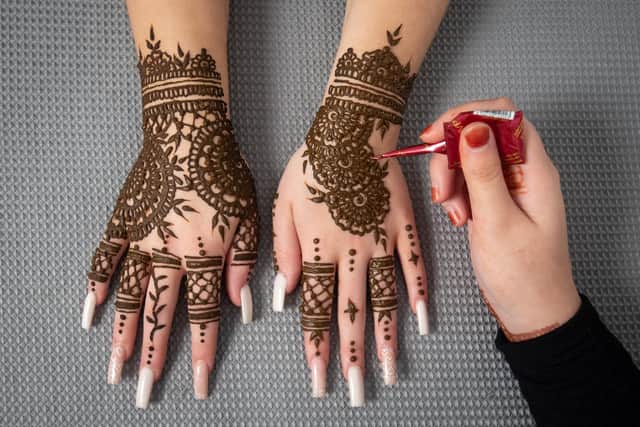 Among the arts and crafts workshops on the day will be self-led mehndi/henna for people to decorate hands