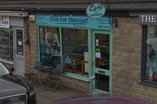 Food For Thought on Roberttown Lane, Roberttown, has a 4.7 star rating and 101 reviews.