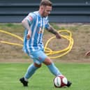 Nathan Cartman scored Liversedge's second goal in their win at Matlock Town.