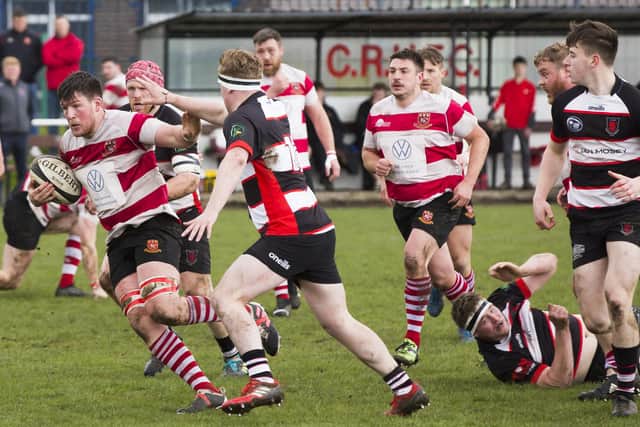 Joe Flanagan was a try scorer for Cleckheaton in their thrilling win at Paviors.