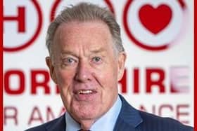 Peter Sunderland, Chairman of Yorkshire Air Ambulance, has announced he is to retire after 19 years with the charity.