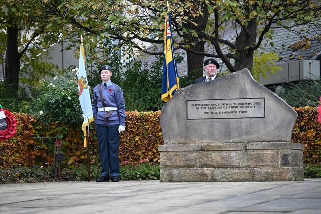 Dewsbury's Remembrance parade and service