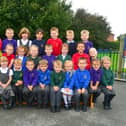 School starters at Brownhill Infant school in 2012.