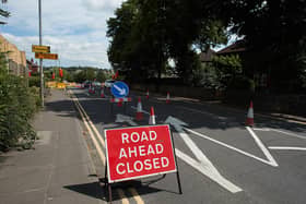 Roadworks in Dewsbury. File photo.