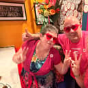 The Meat Drunkery in Cleckheaton turned pink for breast cancer - and raised £1,500 for charity.