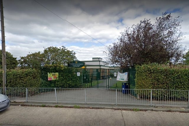 Windmill CofE (VC) Primary School on Upper Batley Lane, Batley - Good (July 21, 2022).