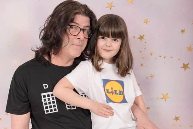 Joseph Petcher and his daughter Daisy, known on stage as Big D and Lil D, may have been overlooked by Britain's Got Talent but they didn't go unnoticed by Lidl who gave the duo a reward in April.